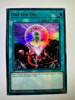 One For One RA03-EN056 Ultra Rare 1st Edition YuGiOh Card - Image 1