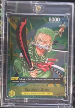 Roronoa Zoro (CS 2024 Event Pack) P-042 One Piece Promotion Cards Foil - Image 1
