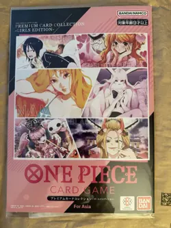 ONE PIECE Card Game Premium Collection Girls Edition For Asia Set of 6 Sealed JP - Image 1