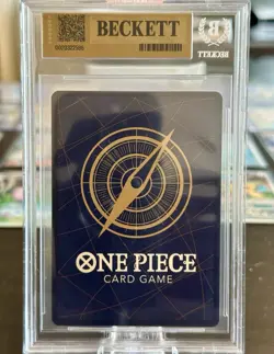 One Piece TCG Enel OP15-118 SEC AA Manga Foil ENG BGS 9.5 - Image 2