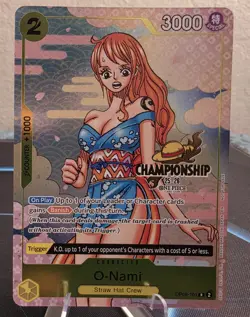 O-Nami (CS 25-26 Event) - One Piece Promotion (OP-PR) English - Image 1