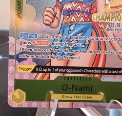 O-Nami (CS 25-26 Event) - One Piece Promotion (OP-PR) English - Image 5