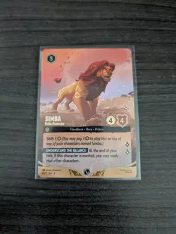Disney Lorcana Simba Pride Protector Non-Foil Promo DLC Challenge 8/C2 EN NM - Image 1