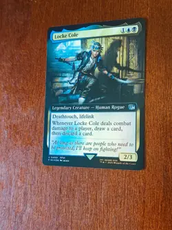 Magic MTG Final Fantasy - Locke Cole EXTENDED ART FOIL 0499 - Image 2