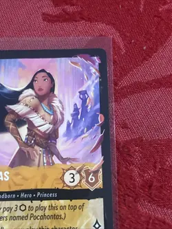 Disney Lorcana Winterspell - Pocahontas - Peacekeeper - 22/204 Legendary - M/NM - Image 2