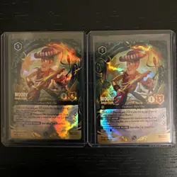 Disney Lorcana Woody, Jungle Guide Set Championship Foil x2 - Image 1