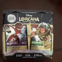 Ravensburger Disney Lorcana 2-Player Kit 2 Decks 60 Cards Foil EN 8+ - Image 1
