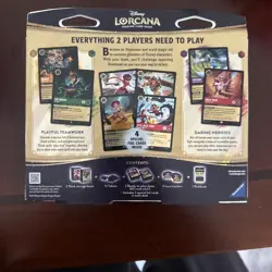 Ravensburger Disney Lorcana 2-Player Kit 2 Decks 60 Cards Foil EN 8+ - Image 2