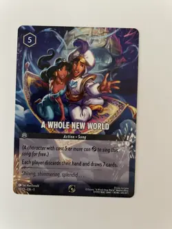 Disney Lorcana TCG: A Whole New World Action Non-Foil PROMO EN 0/C1 - Image 1