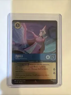 Flora Strong Willed Fairy Foil 141/204 Wilds Unknown Disney Lorcana Rare - Image 1