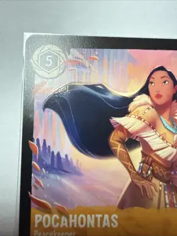 Disney Lorcana - Winterspell - Pocahontas -Peacekeeper -22/204 Legendary Regular - Image 5