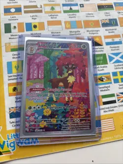 Pokemon TCG Sawsbuck S&V-Temporal Forces Holo Illustration Rare Card 166/162 - Image 4