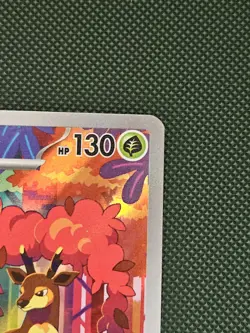 Pokemon TCG Sawsbuck S&V-Temporal Forces Holo Illustration Rare Card 166/162 - Image 4