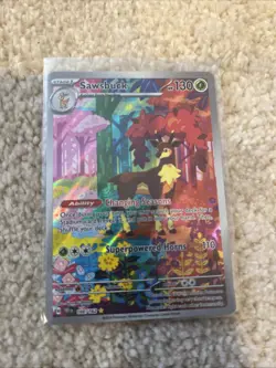 Sawsbuck 166/162 S&V Temporal Forces Illustration Rare Pokemon TCG Card - Image 1