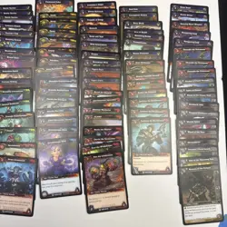 Massive World Of Warcraft TCG Rare Card Lot 115 Total Cards All $1-3 Each - Image 4