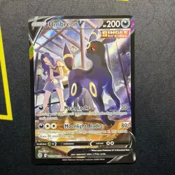 Umbreon V TG22/TG30 Brilliant Stars Trainer Gallery Ultra Rare Holo Pokemon NM - Image 1