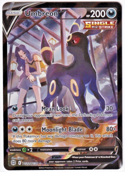 Umbreon V TG22/TG30 Brilliant Stars Trainer Gallery Ultra Rare Holo Pokemon NM - Image 1