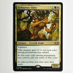FAEBURROW ELDER MTG TDC - CARTE MAGIC THE GATHERING EN NEUF - Image 1