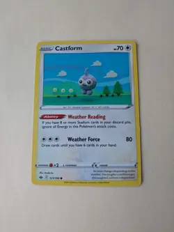 Castform 121/198 Pokemon TCG/ Asako Ito Chilling Reign - LP - Image 1