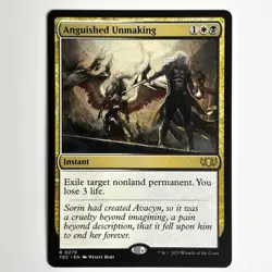 ANGUISHED UNMAKING MTG TDC - CARTE MAGIC THE GATHERING EN NEUF - Image 1