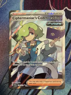 Ciphermaniac's Codebreaking 198/162 Pokemon 2024 SV05: Temporal Forces - Image 1