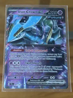 Iron Crown ex #081/162 SV05: Temporal Forces Pokemon Card Buy 2 Get 1 Free - Image 1
