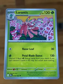 Lurantis 014/182 Sv10: Destined Rivals Uncommon Pokemon Card Buy 2 Get 1 Free - Image 1