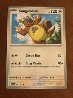 Kangaskhan 151/182 Common Destined Rivals Pokemon Card - Image 1