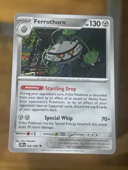 FERROTHORN - Pokemon Card - 063/086 Chaos Rising - Image 1