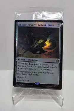 Prerelease FOIL ROCKET-POWERED GOBLIN GLIDER mtg SEALED Spider-Man Rare PROMO - Image 1