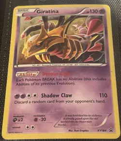Pokemon - Giratina XY184 - XY Black Star Promo - MP - Image 1
