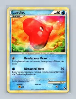 Luvdisc 39/102 Uncommon HGSS Triumphant Lightly Played - Image 1