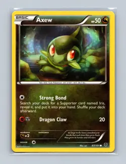 Axew 67/101 Common Plasma Blast Pokemon Lightly Played - Image 1