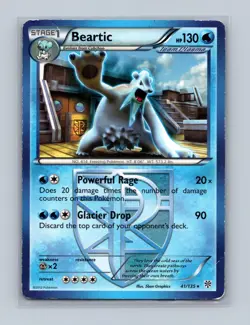 Beartic 41/135 Rare Plasma Storm Pokemon Lightly Played - Image 1
