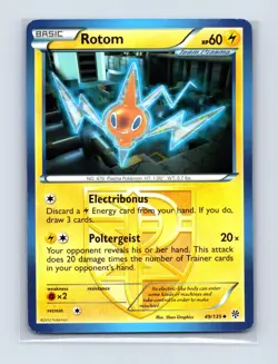 Rotom 49/135 Uncommon Plasma Storm Pokemon Lightly Played - Image 1
