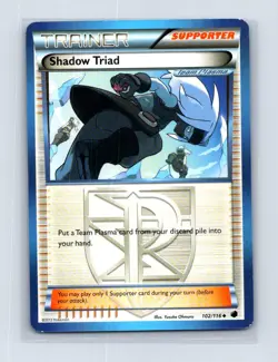 Shadow Triad 102/116 Uncommon Plasma Freeze Pokemon Lightly Played - Image 1
