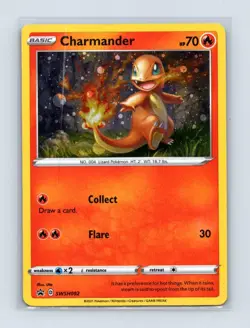 Charmander SWSH092 Holo Promo Sword & Shield Promo Pokemon Holo Lightly Played - Image 1