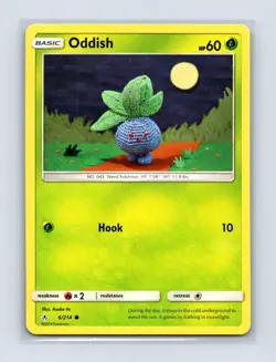 Oddish 6/214 Common Unbroken Bonds Pokemon Lightly Played - Image 1