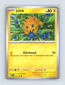 Joltik 064/182 Common Paradox Rift Pokemon Lightly Played - Image 1