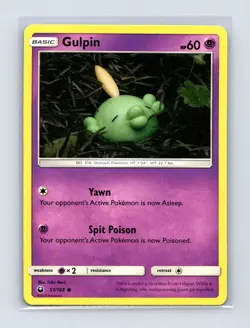 Gulpin 57/168 Common Celestial Storm Pokemon Lightly Played - Image 1