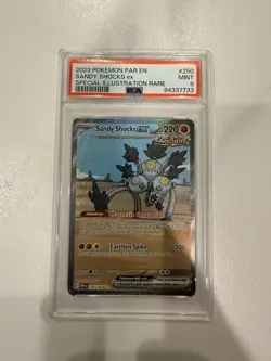 *PSA 9* SANDY SHOCKS EX ~ Pokemon TCG: Paradox Rift ~ SPECIAL ILLUSTRATION RARE - Image 1