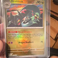 Pokemon TCG Drakloak Master Ball Pattern 072/131 Prismatic Evolutions Holo - Image 1