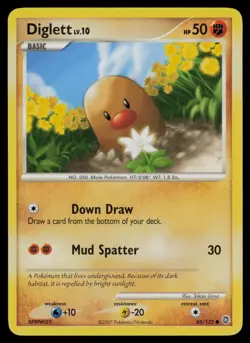 Diglett 85/132 Common Secret Wonders Pokemon Lightly Played - Image 1