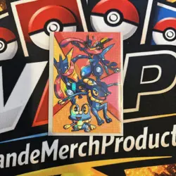 Rare Full Art Team Rocket Pokemon Card Database Greninja Evolution Low Pop Card - Image 1