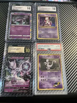 CGC PSA Pristine Graded Mewtwo Lot Pokemon - Image 1