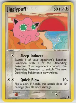 Jigglypuff 65/112 Common FireRed & LeafGreen Pokemon Near Mint - Image 1