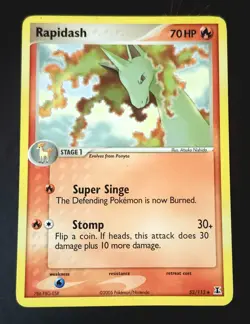 RAPIDASH - #52/113 - Uncommon Delta Species Pokemon TCG LP - Image 1