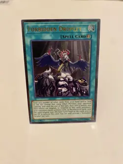YUGIOH Forbidden Droplet OP16-EN003 ULTIMATE RARE Near Mint - Image 1
