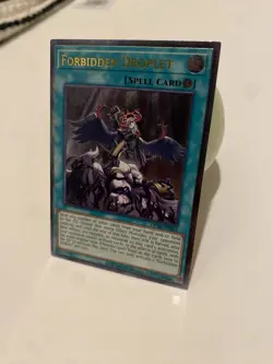 YUGIOH Forbidden Droplet OP16-EN003 ULTIMATE RARE Near Mint - Image 2