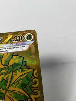 Pokemon Prismatic Evolutions Teal Mask Ogerpon EX Holo Secret Rare Gold 177/131 - Image 2